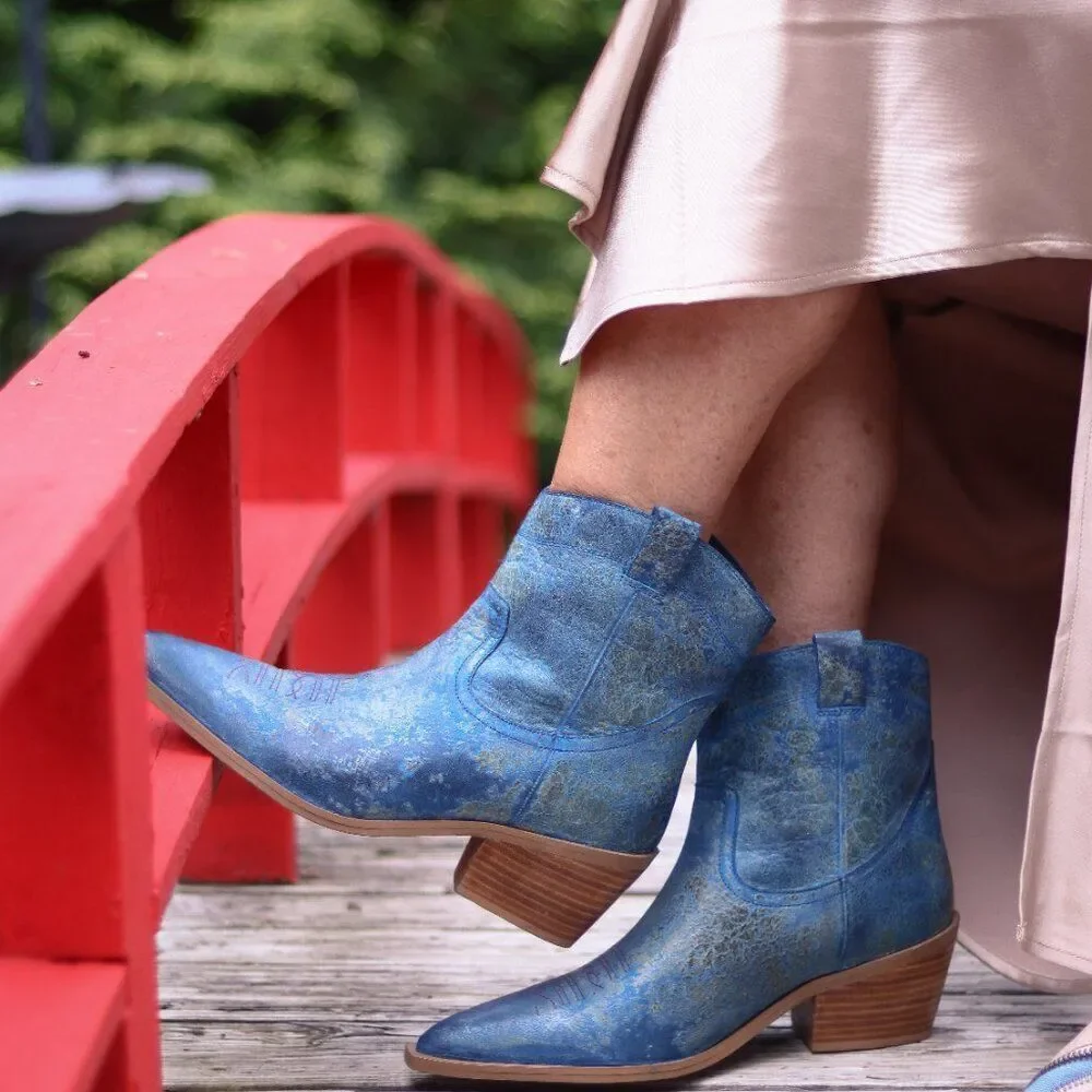 Diba True Genuine Leather Booties